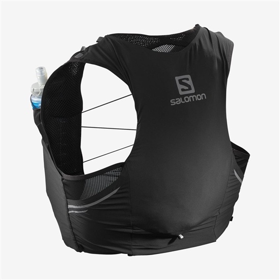 Black Men's Salomon SENSE PRO 5 SET Packs | 926-USOMYH