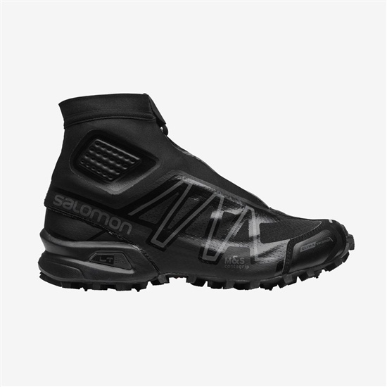 Black Men's Salomon SNOWCROSS ADVANCED Sneakers | 412-RSEOQY