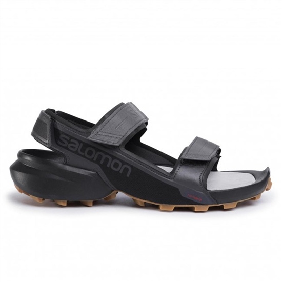 Black Men's Salomon SPEEDCROSS Trail Running Shoes | 140-NVMXUS