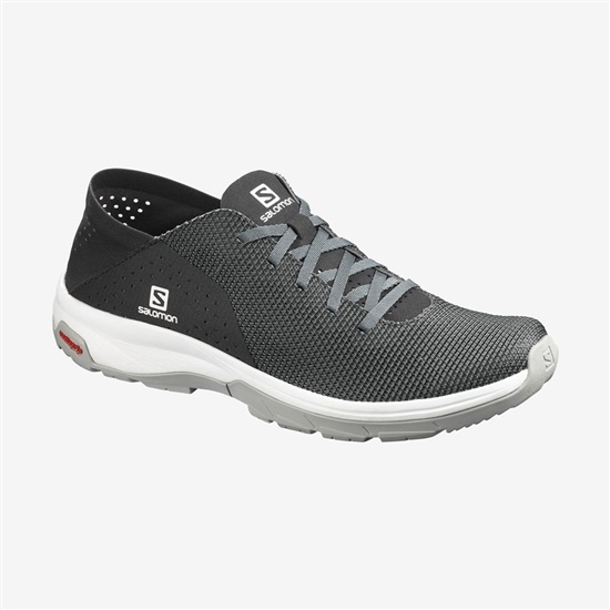 Black Men's Salomon TECH LITE Hiking Shoes | 678-TZEPYS