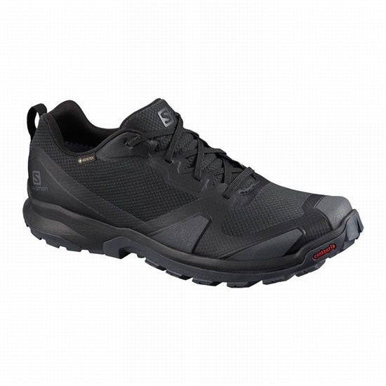 Black Men's Salomon XA COLLIDER GTX Hiking Shoes | 946-NLMBDZ