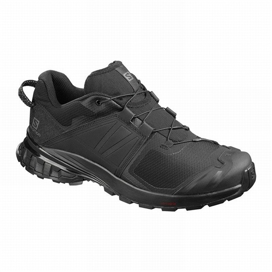 Black Men's Salomon XA WILD Trail Running Shoes | 084-FRSBID