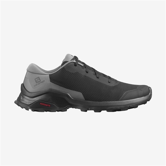 Black Men's Salomon X REVEAL Hiking Shoes | 317-YBVTSA