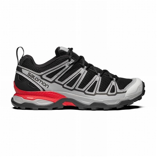 Black / Silver Metal Men's Salomon X-ULTRA Trail Running Shoes | 864-XGYRKA