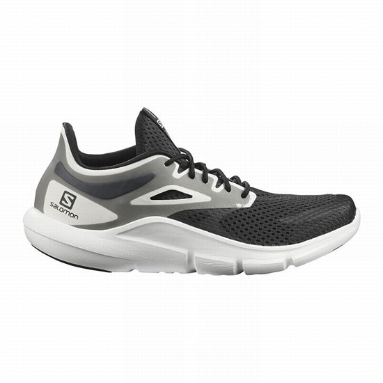 Black / White Men's Salomon PREDICT MOD Road Running Shoes | 017-BVRGSD