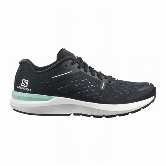 Black / White Men's Salomon SONIC 4 BALANCE Road Running Shoes | 931-NAVDKG