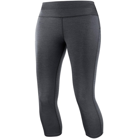 Black Women's Salomon COMET MID W Tights | 785-ZEHLCV