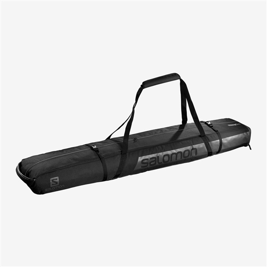 Black Women's Salomon EXTEND 2 PAIRS 175+20 Skibag Bags | 651-GUJANP