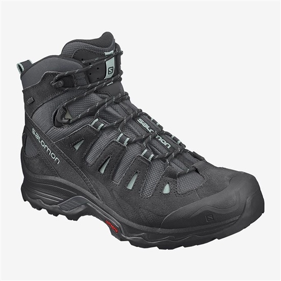 Black Women's Salomon QUEST PRIME GTX Hiking Shoes | 784-UHZMRO