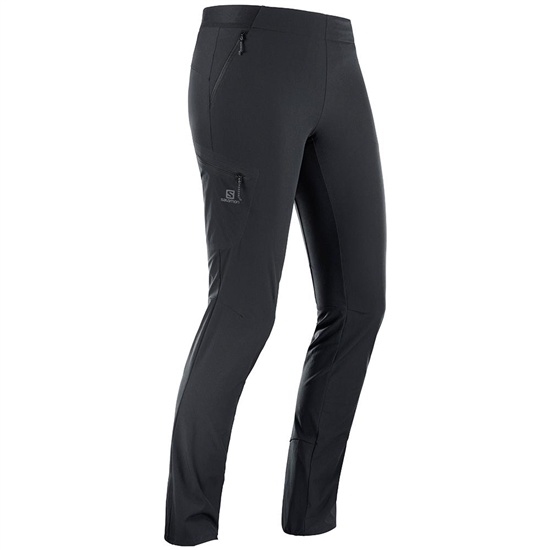 Black Women's Salomon WAYFARER ALPINE W Pants | 728-LWYRPJ