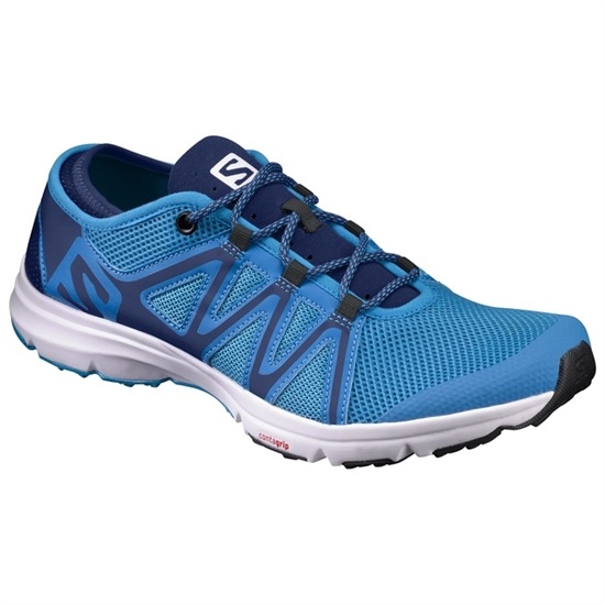 Blue Men's Salomon CROSSAMPHIBIAN SWIFT Water Shoes | 708-YEZJAM
