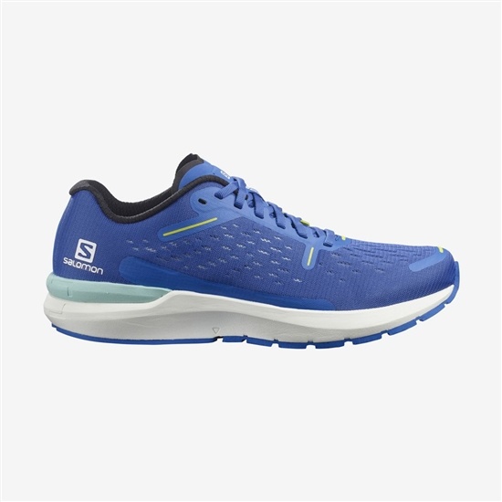 Blue Men's Salomon SONIC 4 BALANCE Road Running Shoes | 231-YQKCSU