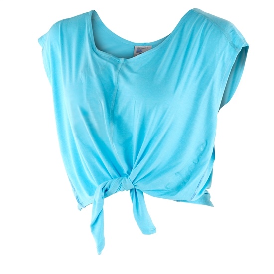 Blue Women's Salomon GET REAL TOP W T Shirts | 765-YGOCTW
