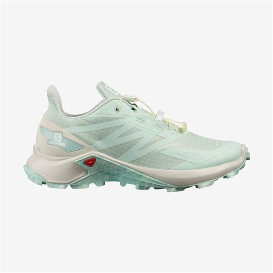 Blue Women's Salomon SUPERCROSS BLAST Trail Running Shoes | 617-DYIGLP