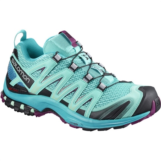 Blue Women's Salomon XA PRO 3D W Trail Running Shoes | 039-NHDQAY