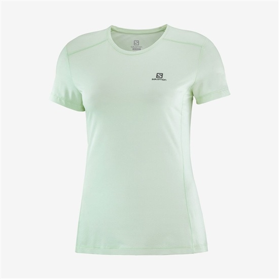 Blue Women's Salomon XA W Short Sleeve T Shirts | 150-OQAFGW
