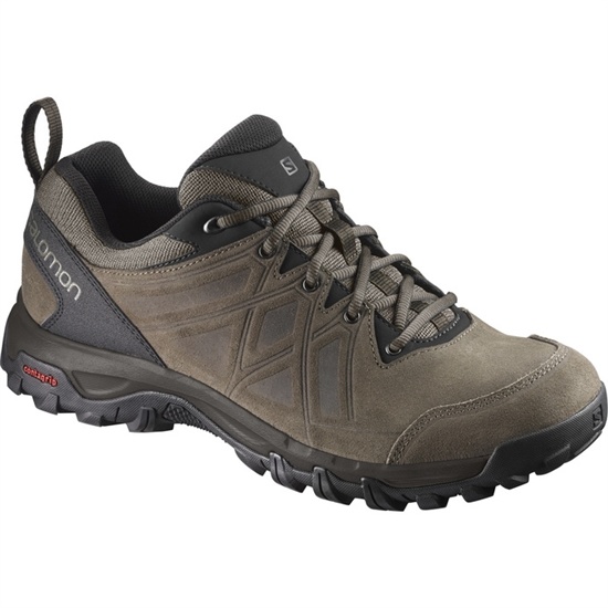 Brown Black Men's Salomon EVASION 2 LTR Hiking Shoes | 805-JUDHIX