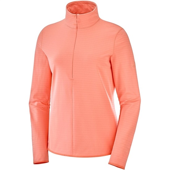 Coral Women's Salomon OUTRACK HZ W Midlayers | 519-QIALYF