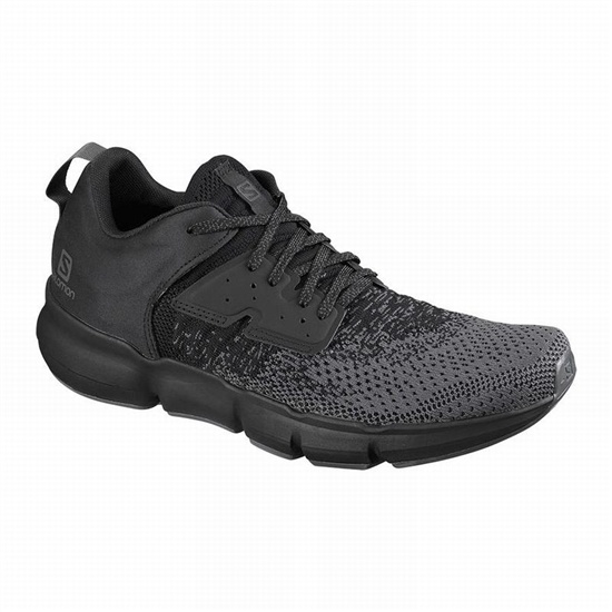 Dark Blue / Black Men's Salomon PREDICT SOC Road Running Shoes | 931-AKLBZW