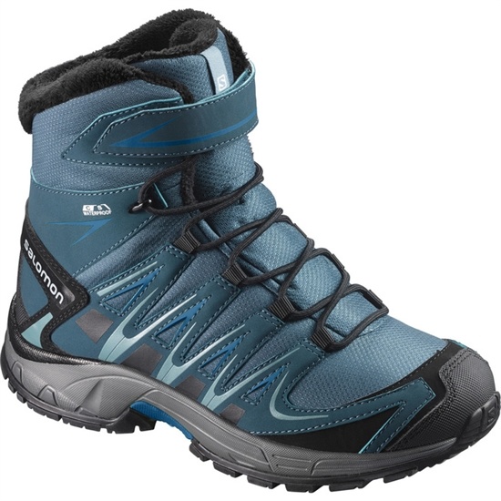 Deep Turquoise Kids' Salomon XA PRO 3D TS CSWP K Winter Boots | 940-UQFIKX