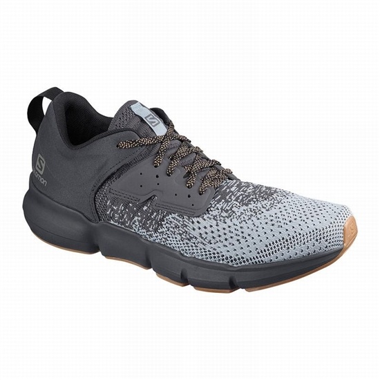 Grey Blue Men's Salomon PREDICT SOC Road Running Shoes | 364-KXVUCO