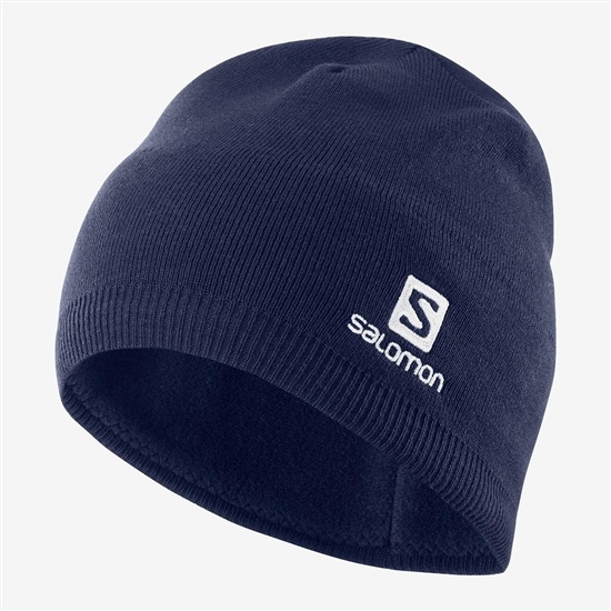 Grey Men's Salomon RS WARM Hats | 236-QBMPXA