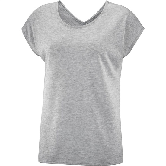 Grey Women's Salomon COMET SS W T Shirts | 560-HAOZXB