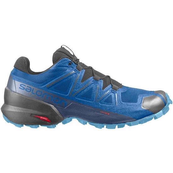 Indigo Men's Salomon SPEEDCROSS 5 Trail Running Shoes | 972-PDYZJI