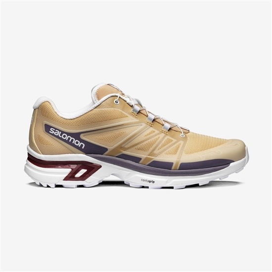Khaki Men's Salomon XT-WINGS 2 Sneakers | 871-YBCWUD