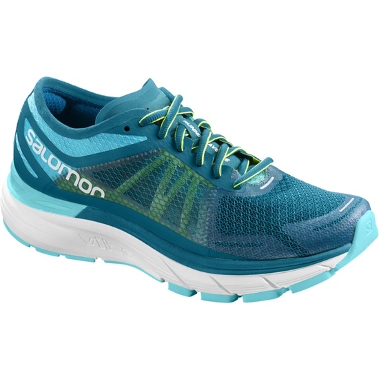 Light Turquoise Women's Salomon SONIC RA MAX W Running Shoes | 954-VJKBPD