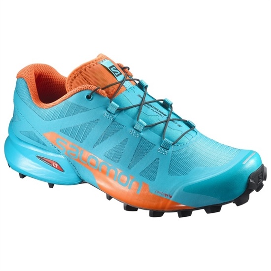 Light Turquoise Women's Salomon SPEEDCROSS PRO 2 W Trail Running Shoes | 702-YVPANZ