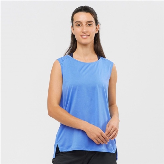 Marina Women's Salomon OUTLINE SUMMER Tank | 924-JZPXHS