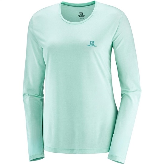 Multicolor Women's Salomon AGILE LS W Long Sleeve T Shirts | 731-DSRUCA