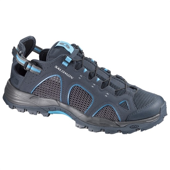 Navy Men's Salomon TECHAMPHIBIAN 3 Water Shoes | 567-EHASIF