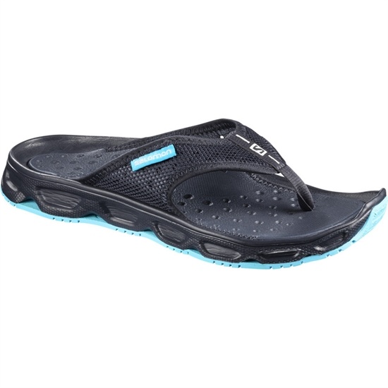 Navy Women's Salomon RX BREAK W Flip Flops | 046-MVYGOL