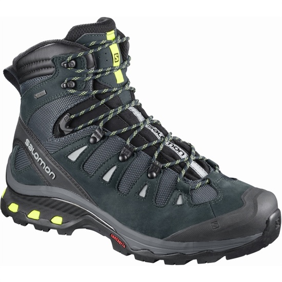 Olive / Black Men's Salomon QUEST 4D 3 GTX Hiking Boots | 372-AVJUNI