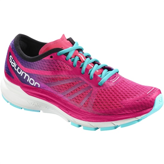 Pink Women's Salomon SONIC RA PRO W Running Shoes | 501-GECTJQ