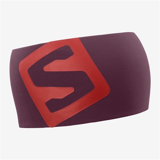 Purple Men's Salomon RS PRO Headband | 384-FWKJSV
