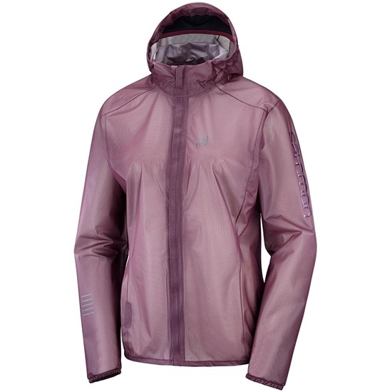 Purple Women's Salomon LIGHTNING RACE WP JKT W Jackets | 835-AEJQZT