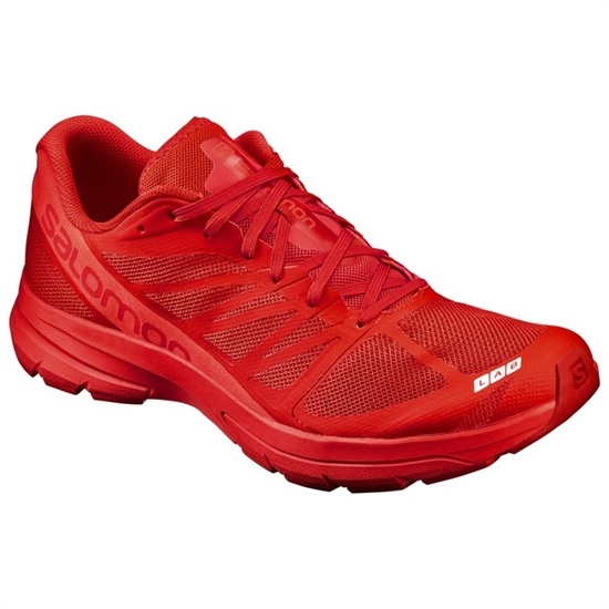 Red Men's Salomon S-LAB SONIC 2 Running Shoes | 306-UNOTYJ