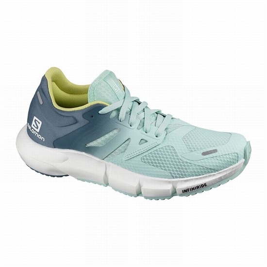 Turquoise Blue Women's Salomon PREDICT 2 Running Shoes | 371-HWXCYV