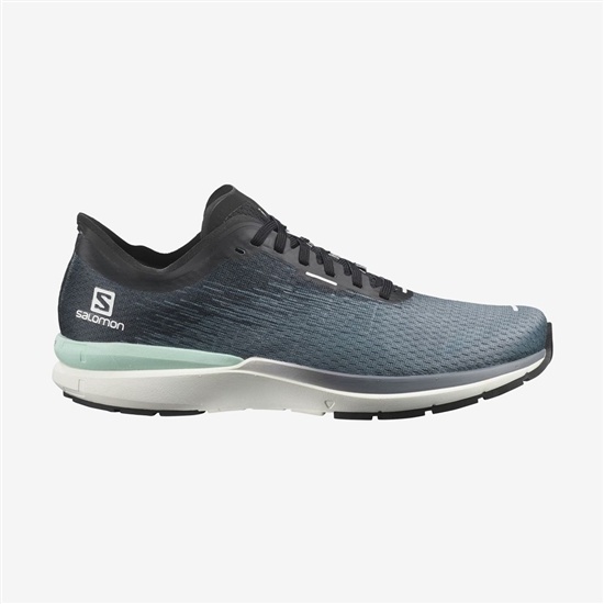 Turquoise Men's Salomon SONIC 4 ACCELERATE Road Running Shoes | 582-BPOUVR