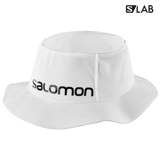 White Men's Salomon S/LAB SPEED BOB Hats | 260-OHPFBC