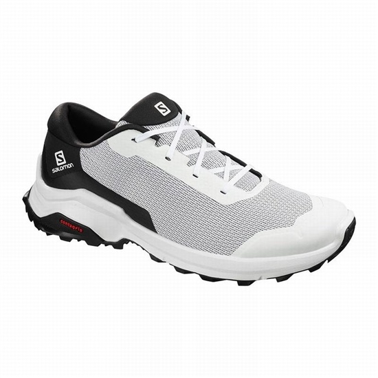 White Men's Salomon X REVEAL Hiking Shoes | 035-PDFMCH
