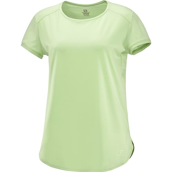 White Women's Salomon COMET BREEZE W T Shirts | 753-RYCFVZ